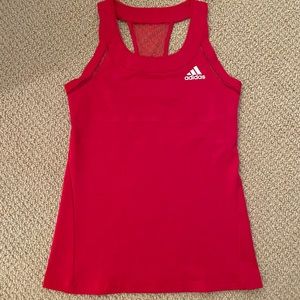Pink Adidas Workout Tank Top
